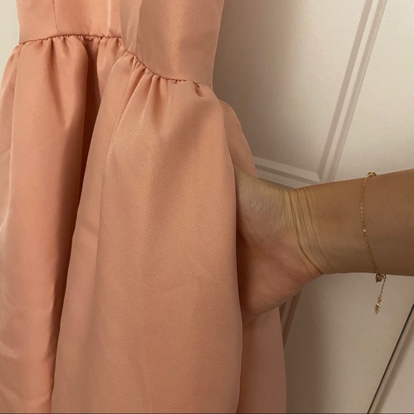 Pink party dress, has pockets! - Picture 3 of 5